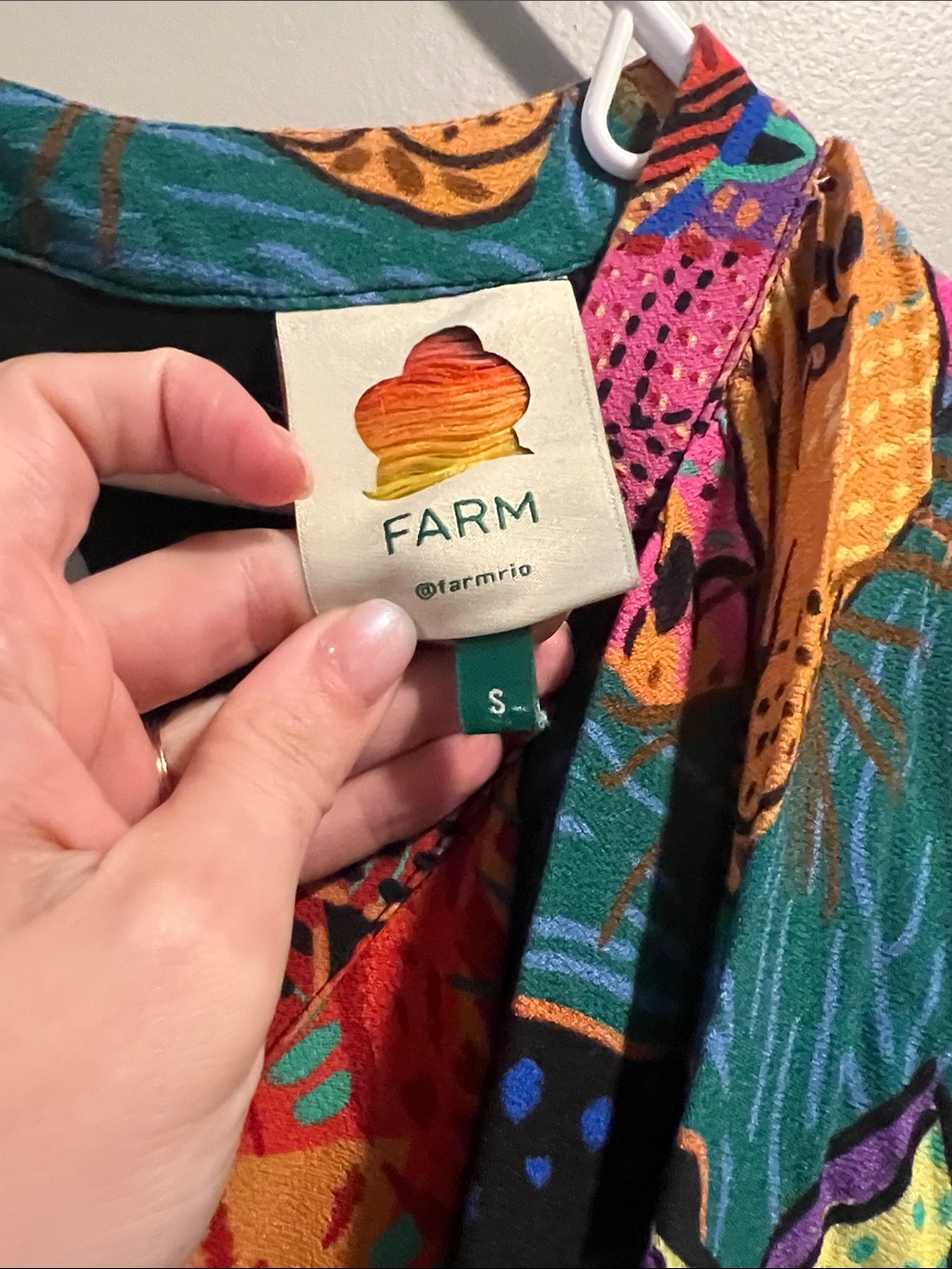 FARM Rio Vibrant Multicolor Floral-Print Maxi Dress - Picture 2 of 4